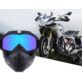 GOGLE Z MASKĄ NA MOTOR NARTY SNOWBOARD