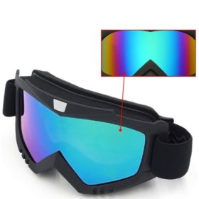 GOGLE Z MASKĄ NA MOTOR NARTY SNOWBOARD