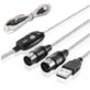KONWERTER USB MIDI INTERFEJS IN/OUT 16 KANAŁÓW