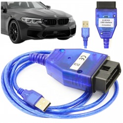 INTERFEJS DIAGNOSTYCZNY K+DCAN BMW2006 - 2007 E60 E61 E83 E81 E87 E90 E91 E92 E93 E70 R56 STARSZE MODELE 1995 - 2013 - Akceso...