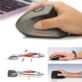 MYSZKA PIONOWA HXSJ T24 BEZPRZEWODOWA ERGONOMICZNA SZARA