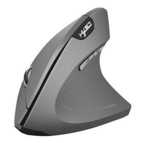 MYSZKA PIONOWA HXSJ T24 BEZPRZEWODOWA ERGONOMICZNA SZARA