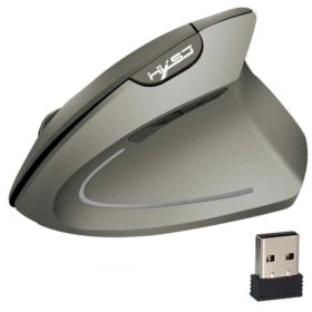 MYSZKA PIONOWA HXSJ T24 BEZPRZEWODOWA ERGONOMICZNA SZARA