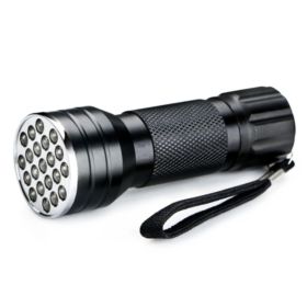LATARKA UV DO BURSZTYN&Oacute;W ULTRAFIOLETOWA 21 DIOD LED