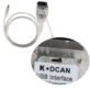 INTERFEJS DIAGNOSTYCZNY K+DCAN BMW2006 - 2007 E60 E61 E83 E81 E87 E90 E91 E92 E93 E70 R56 BIAŁYSTARSZE MODELE 1995 - 2013 - O...