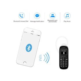 GTSTAR BM70 L8STAR MINI TELEFON CZARNY SŁUCHAWKA BLUETOOTH