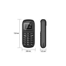 GTSTAR BM70 L8STAR MINI TELEFON CZARNY SŁUCHAWKA BLUETOOTH
