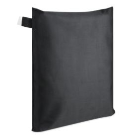 POKROWIEC NA MEBLE OGRODOWE GRILLA 123x123x74 CM CZARNY