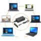 ZASILACZ DO LAPTOPA 120W 230V HP ACER ŁADOWARKA UNIWERSALNA