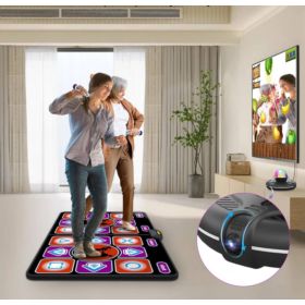 MATA DO TAŃCZENIA PODW&Oacute;JNA HDMI 164x93 CM Z ANTYPOŚLIZGOWĄ POWŁOKĄ 2 KONTROLERY
