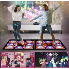 MATA DO TAŃCZENIA PODW&Oacute;JNA HDMI 164x93 CM Z ANTYPOŚLIZGOWĄ POWŁOKĄ 2 KONTROLERY
