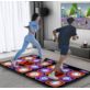 MATA DO TAŃCZENIA PODWÓJNA HDMI 164x93 CM Z ANTYPOŚLIZGOWĄ POWŁOKĄ 2 KONTROLERY