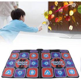 MATA DO TAŃCZENIA PODW&Oacute;JNA HDMI 164x93 CM Z ANTYPOŚLIZGOWĄ POWŁOKĄ 2 KONTROLERY