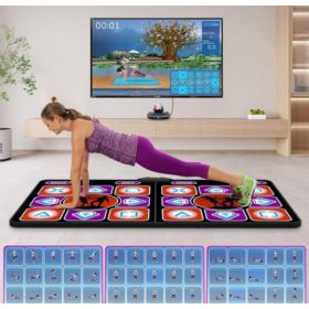 MATA DO TAŃCZENIA PODW&Oacute;JNA HDMI 164x93 CM Z ANTYPOŚLIZGOWĄ POWŁOKĄ 2 KONTROLERY
