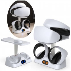 STACJA ŁADUJĄCA ZE STOJAKIEM NA OKULARY VR DO PS VR2