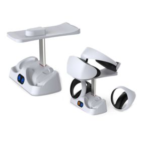 STACJA ŁADUJĄCA ZE STOJAKIEM NA OKULARY VR DO PS VR2