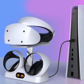 STACJA ŁADUJĄCA ZE STOJAKIEM NA OKULARY VR DO PS VR2