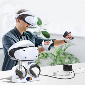 STACJA ŁADUJĄCA ZE STOJAKIEM NA OKULARY VR DO PS VR2