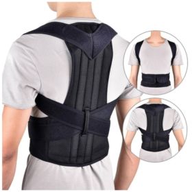 KOREKTOR POSTAWY PAJĄCZEK ROZM. S CZARNYROZMIAR W PASIE 73-77CM