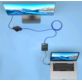 EXTENDER HDMI NA RJ45 LAN CZARNY PRZEDŁUŻACZ DO 60 METRÓW ODBIORNIK I NADAJNIK