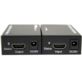EXTENDER HDMI NA RJ45 LAN CZARNY PRZEDŁUŻACZ DO 60 METRÓW ODBIORNIK I NADAJNIK