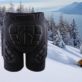 SPODENKI OCHRONNE M 62-80 CM CZARNE SPORTOWE