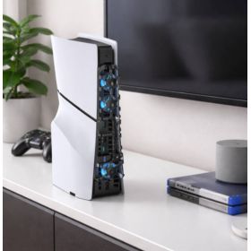WENTYLATOR CHŁODZĄCY TERMICZNY TP5-3538 DO PS5 SLIM CZARNY DOBE - Akcesoria elektroniczne
