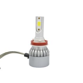 ŻAR&Oacute;WKI LED SAMOCHODOWE H8 H9 H11 7600LM 6000K