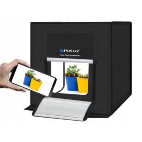 NAMIOT BEZCIENIOWY DUŻY STUDIO FOTO 60 CM LED 60W