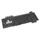 KLAWIATURA DO ASUS FX505DU FX505DY FX505DD FX505DT FX705 FX705GM BIAŁY LED BEZ RAMKI US CZARNA