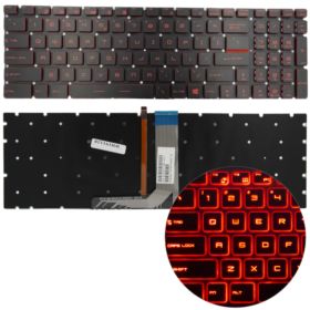 KLAWIATURA MSI WS60 GE62 GE72 GS70 GS60 GT72 GL72 GL62 V143422AK1 PODŚWIETLANA LED CZERWONE PRZYCISKI