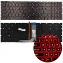 KLAWIATURA MSI WS60 GE62 GE72 GS70 GS60 GT72 GL72 GL62 V143422AK1 PODŚWIETLANA LED CZERWONE PRZYCISKI