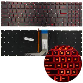 KLAWIATURA MSI WS60 GE62 GE72 GS70 GS60 GT72 GL72 GL62 V143422AK1 PODŚWIETLANA LED CZERWONE PRZYCISKI