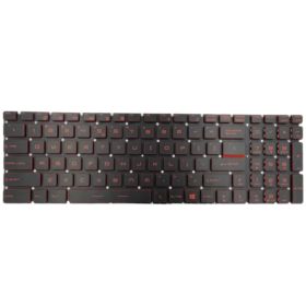 KLAWIATURA MSI WS60 GE62 GE72 GS70 GS60 GT72 GL72 GL62 V143422AK1 PODŚWIETLANA LED CZERWONE PRZYCISKI