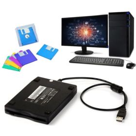 ZEWNĘTRZNA STACJA DYSKIETEK FDD FLOPPY DISK 1.44 MB NAPĘD ZEWNĘTRZNY USB