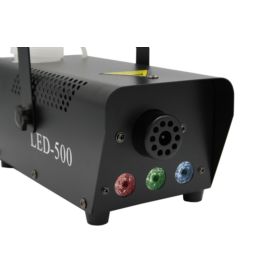 MASZYNA DO DYMU LED-500 Z 3 DIODAMI LED I PILOTEM