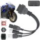 PRZEJŚCIÓWKA OBD2 3 4 6 PIN DO YAMAHA HONDA