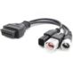PRZEJŚCIÓWKA OBD2 3 4 6 PIN DO YAMAHA HONDA