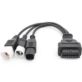 PRZEJŚCIÓWKA OBD2 3 4 6 PIN DO YAMAHA HONDA