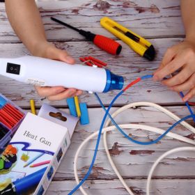 OPALARKA ELEKTRYCZNA MINI MF-300 HEATGUN 300W RĘCZNA BIAŁA