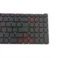 KLAWIATURA ACER NITRO AN515-43 AN515-44 AN515-54 515-55 AN517-51 AN715-51 CZERWONE PRZYCISKI Z PODŚWIETLENIEM LED TAŚMA 17mm