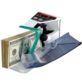LICZARKA DO BANKNOTÓW NA BATERIE BIAŁA V30 Z ETUI I ZASILACZEM + 4 SZTUKI BATERII BLOW - Akcesoria elektroniczne