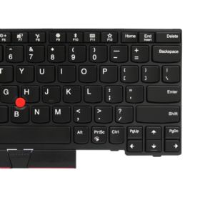 KLAWIATURA DO LENOVO US CZARNA THINKPAD L13 X280 A285 X390 RAMKA PODŚWIETLENIE LED POINTER PRZYCISKI TOUCHPAD - Klawiatury do...