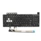 KLAWIATURA DO ASUS US CZARNA TUF GAMING F15 FX506H FX506HM FX506HC FX506HE LED RGB BEZ RAMKI PUDEŁKO GAT - Klawiatury do lapt...