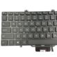 DELL US CZARNA LATITUDE 3400 5400 5410 7400 RN86F 0RN86F Z PODŚWIETLENIEM LED - Klawiatury do laptopów