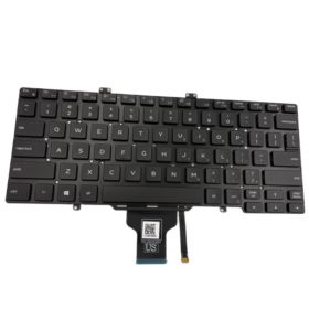 DELL US CZARNA LATITUDE 3400 5400 5410 7400 RN86F 0RN86F Z PODŚWIETLENIEM LED - Klawiatury do laptop&oacute;w