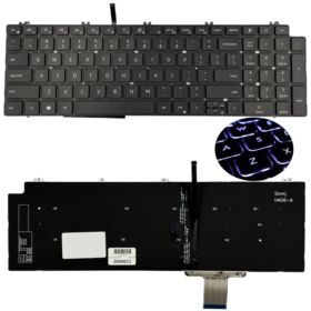 DELL US CZARNA DELL PRECISION 7550 7750 7560 7760 Z PODŚWIETLENIEM LED + OPAKOWANIE KGAT - Klawiatury do laptop&oacute;w