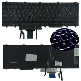 KLAWIATURA LENOVO LATITUDE 5500 5501 5510 5511 PRECISION 3500 3501 3540 3541 3550 3551 Z PODŚWIETLENIEM LED - Klawiatury do l...