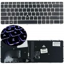 KLAWIATURA HP ELITEBOOK 840 G3 840 G4 745 G3 745 G4 836308-031 SREBRNA RAMKA Z PODŚWIETLENIEM I POINTEREM