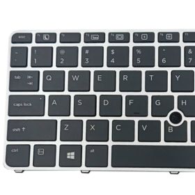 KLAWIATURA HP ELITEBOOK 840 G3 840 G4 745 G3 745 G4 836308-031 SREBRNA RAMKA Z PODŚWIETLENIEM I POINTEREM
